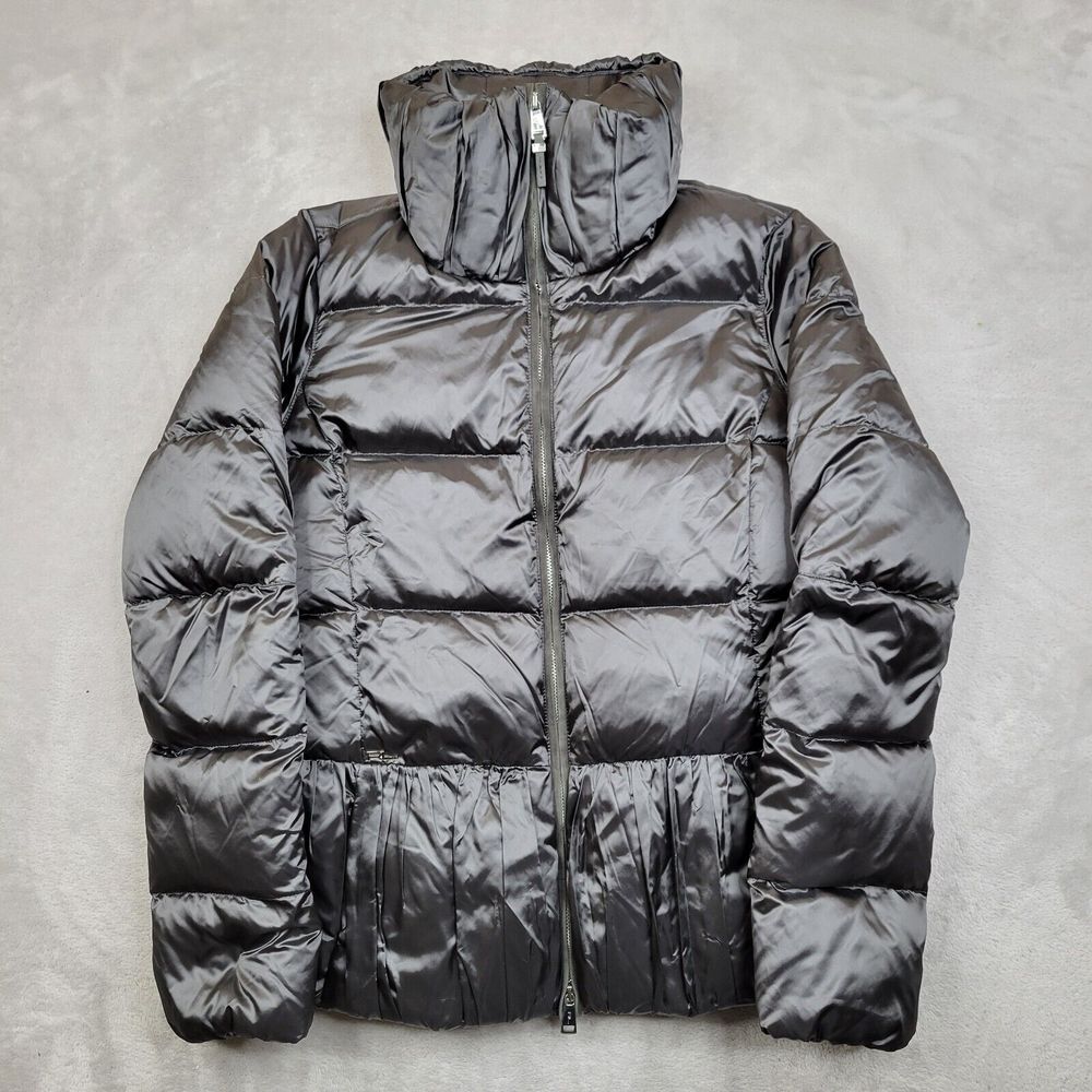 Ralph Lauren Black Label Jacket Womens Medium Puffer Coat Down Feather Quilted